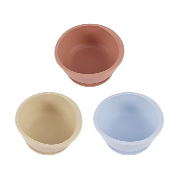 Silicone Suction Bowl, Assorted - Anko