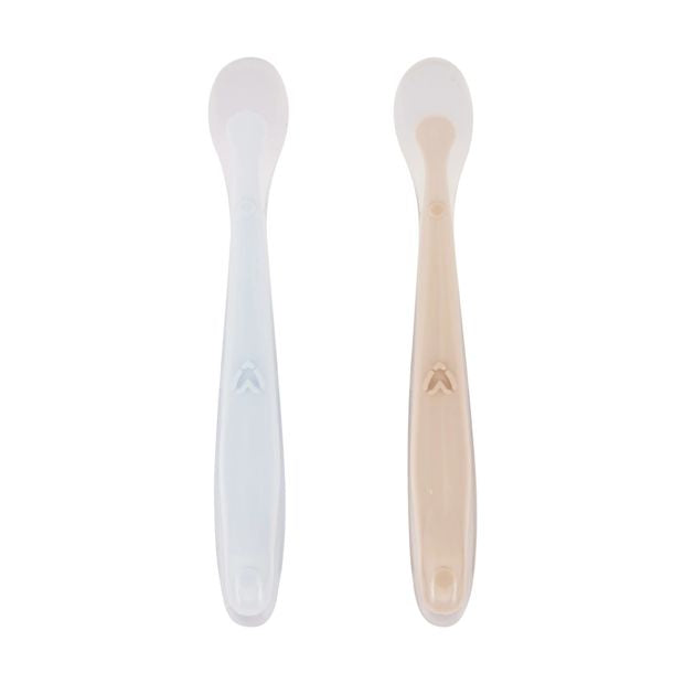 2 Pack Silicone Weaning Spoons - Anko