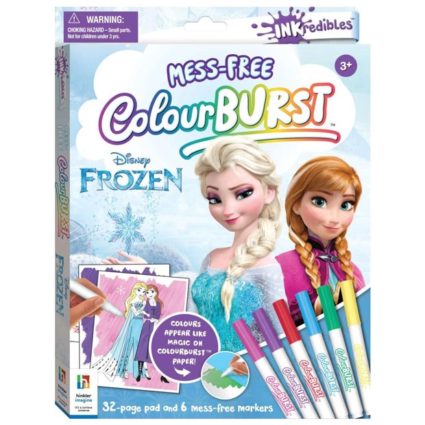 INKredibles Disney Frozen Mess-Free ColourBurst Activity Kit