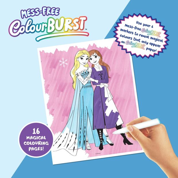 INKredibles Disney Frozen Mess-Free ColourBurst Activity Kit