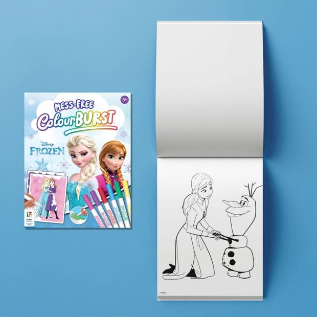 INKredibles Disney Frozen Mess-Free ColourBurst Activity Kit