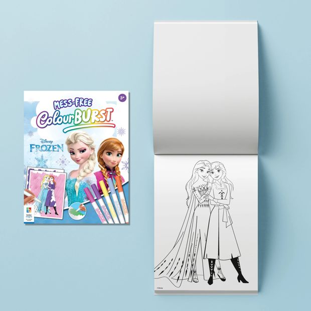 INKredibles Disney Frozen Mess-Free ColourBurst Activity Kit