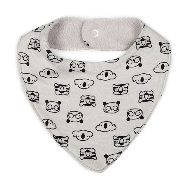 3 Pack Bandana Bibs, Animal - Anko