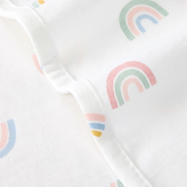 Cotton Jersey Blanket, Rainbow - Anko