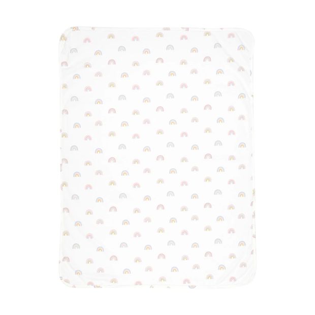 Cotton Jersey Blanket, Rainbow - Anko