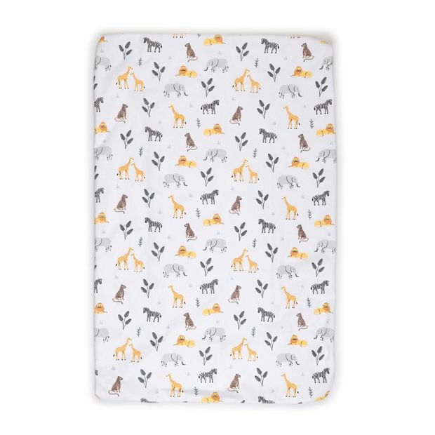 Waterproof Change Mat Cover, Safari - Anko