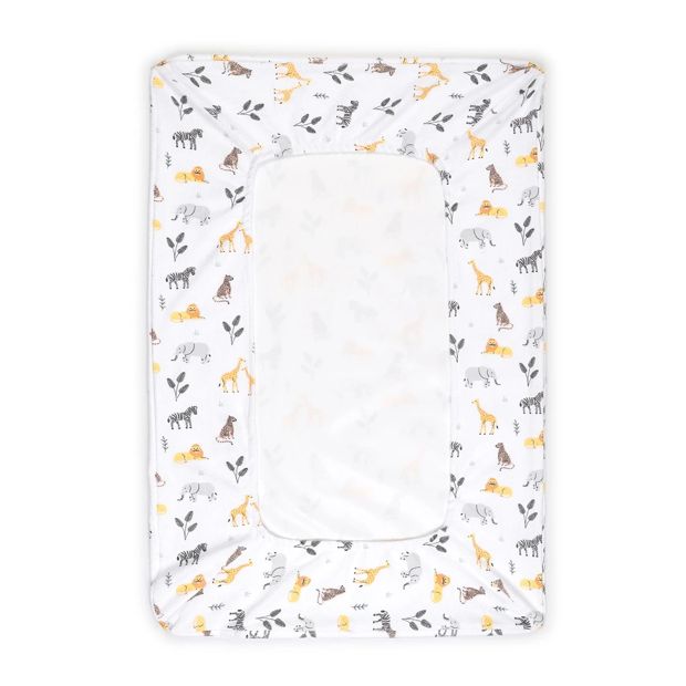 Waterproof Change Mat Cover, Safari - Anko