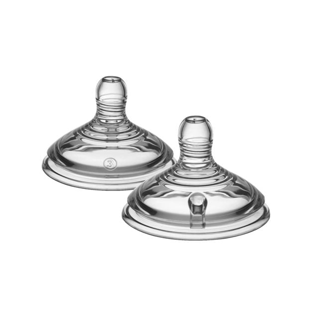 2 Pack Tommee Tippee Fast Flow Teats