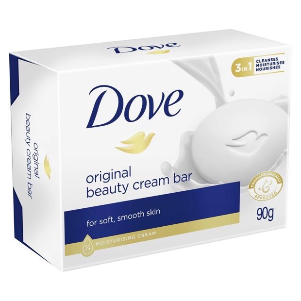 Dove Original Beauty Cream Soap Bar 90g