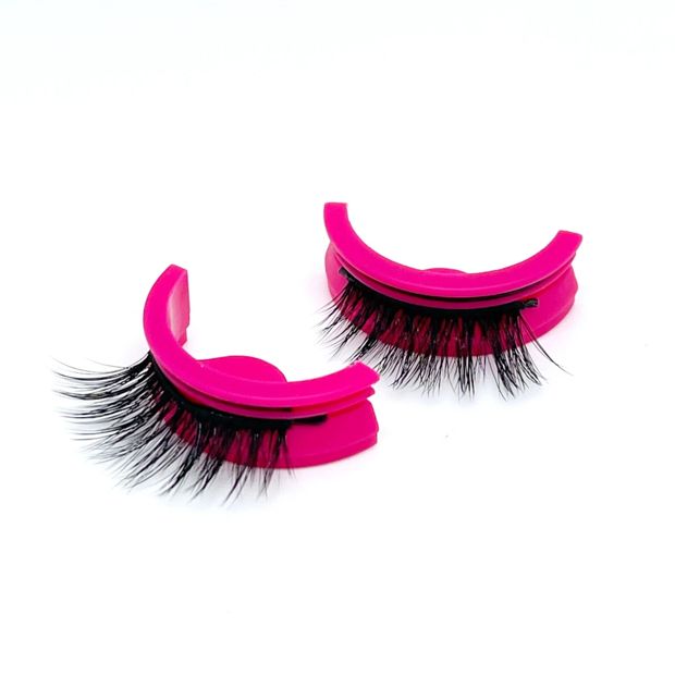 Pinky Goat Pre-Glued and Reusable False Lashes - Aisha