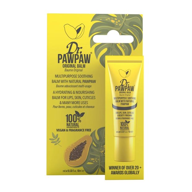 Dr. PAWPAW Original LIp Balm 10ml - Natural Pawpaw