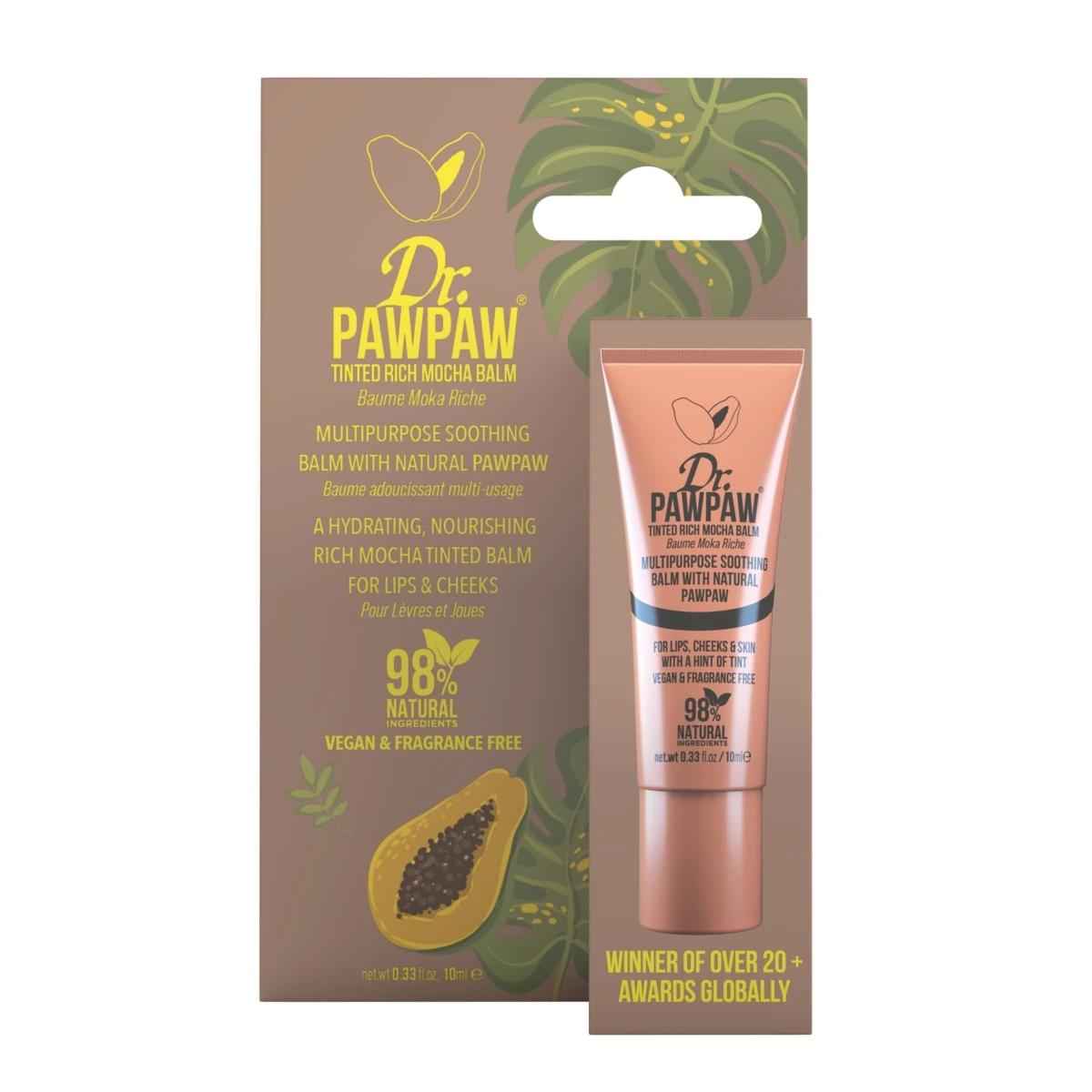 Dr. PAWPAW Tinted Rich Mocha Balm 10ml - Natural Pawpaw