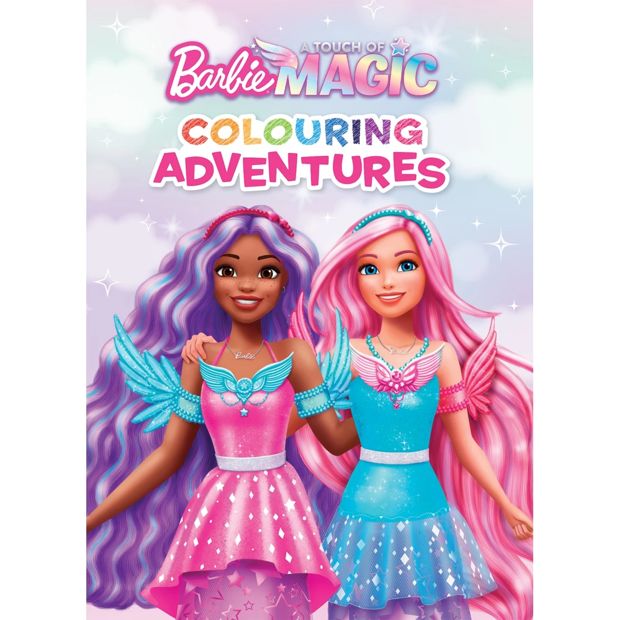 Barbie: A Touch of Magic Colouring Adventures - Book