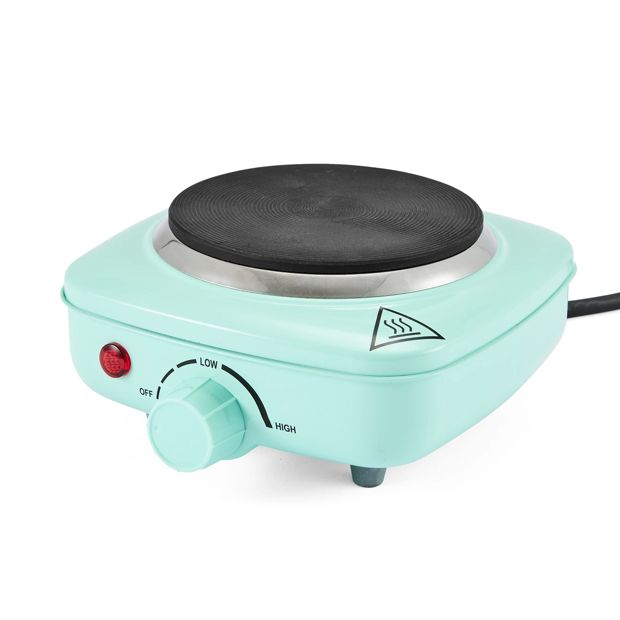 Mini Hot Plate, Blue - Anko