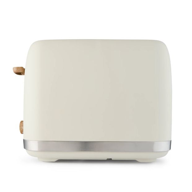 4 Slice Toaster, Off White - Anko