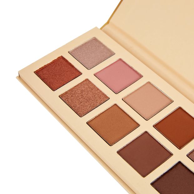 12 Shades Eyeshadow Palette, Latte Love - OXX Cosmetics