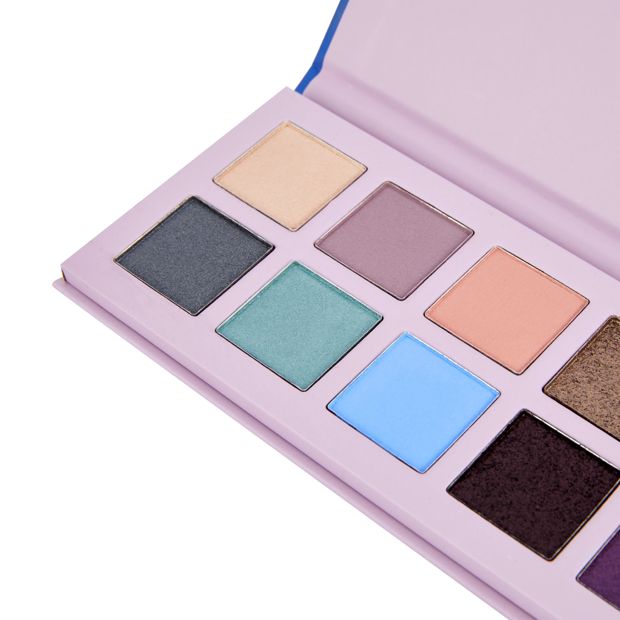12 Shades Eyeshadow Palette, Enchanted - OXX Cosmetics
