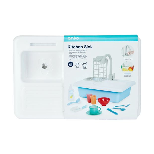 22 Piece Kitchen Sink Playset - Anko