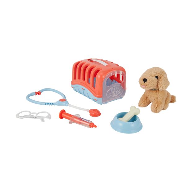 7 Piece Pet Care Carrier Playset - Anko