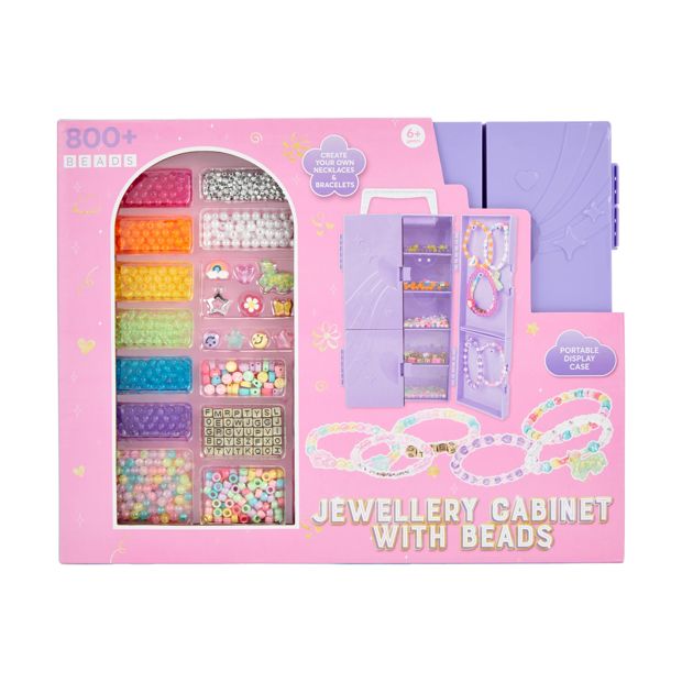 Jewellery Cabinet with Beads - Anko