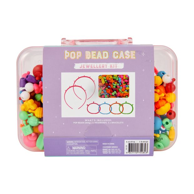 Pop Bead Case Jewellery Kit - Anko