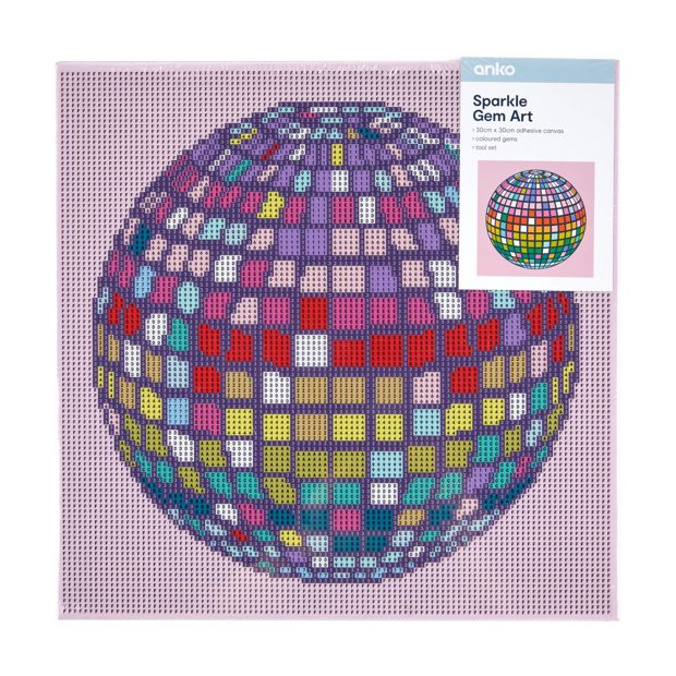 Sparkle Gem Art, Disco Ball - Anko