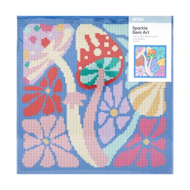 Sparkle Gem Art, Mushroom - Anko