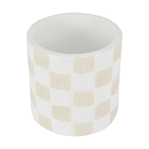 Check Ceramic Pot - Anko