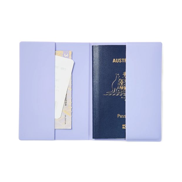 Silicone Passport Holder, Assorted - Anko