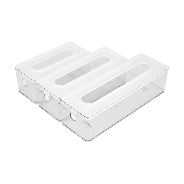 Set of 3 Bag Organisers - Anko