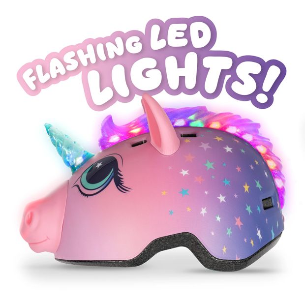 Unicorn Light Up 3D Helmet
