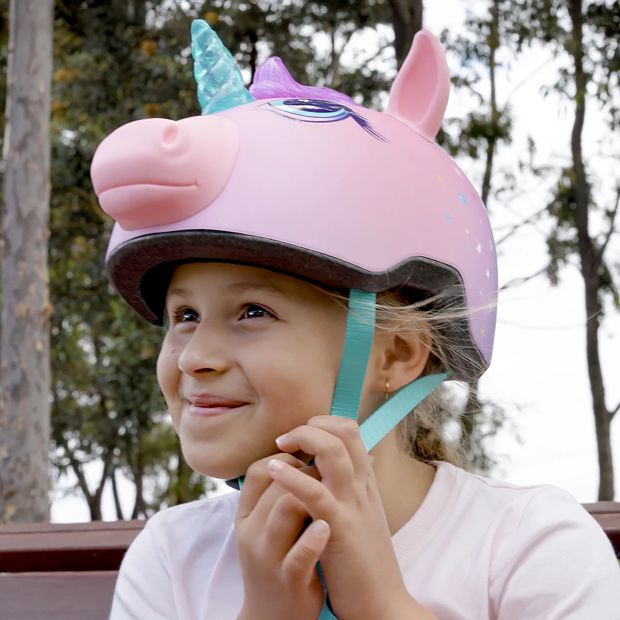 Unicorn Light Up 3D Helmet