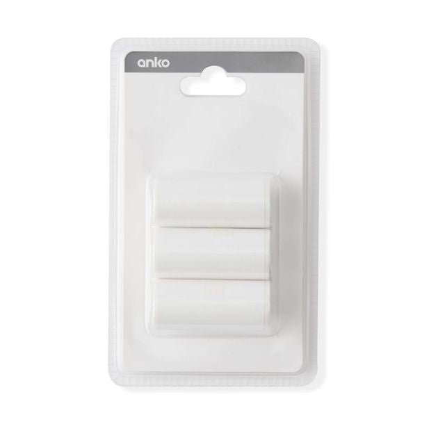 3 Pack Thermal Printer Sticker Rolls - Anko