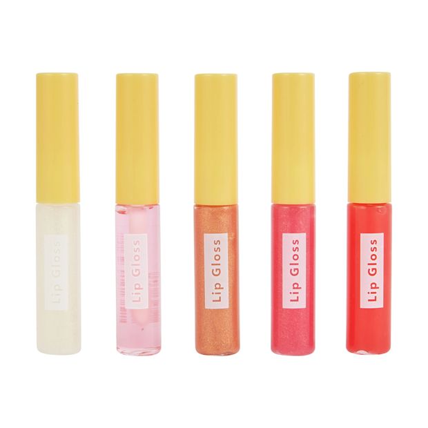5 Piece Lip Gloss Collection, Pop of Colour - OXX Junior