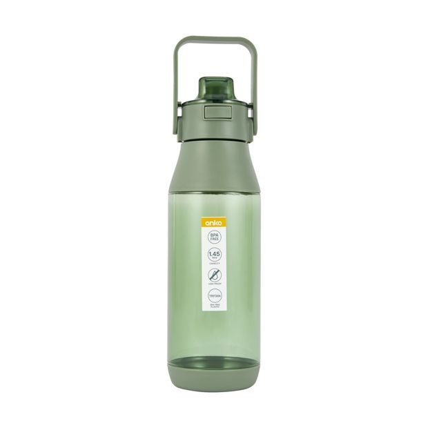 1.45L Khaki Tritan Drink Bottle - Anko