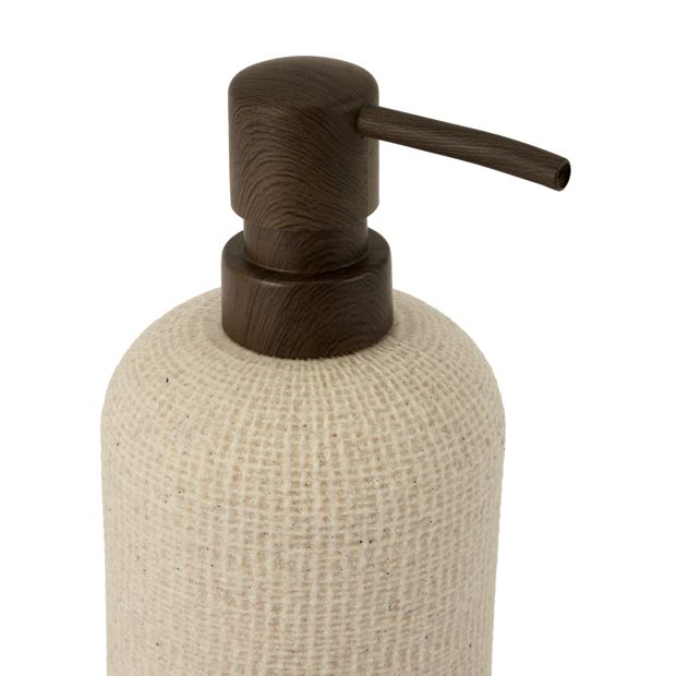 Linen Look Soap Dispenser - Anko