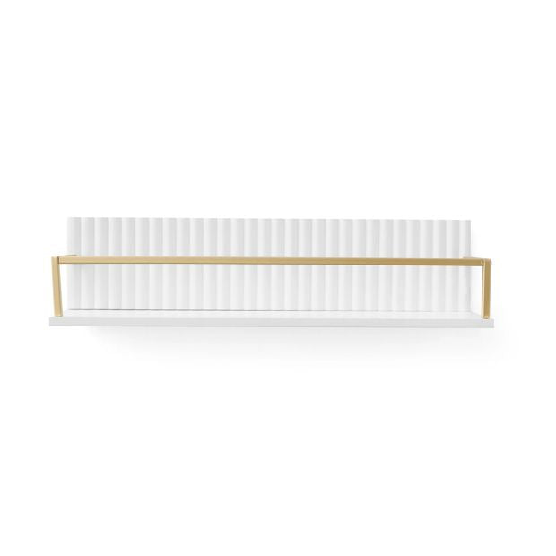 Linear Gold Look Wall Shelf - Anko