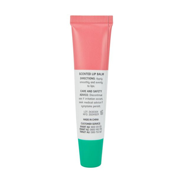 Lip Balm 15ml, Watermelon Scented - OXX Skincare