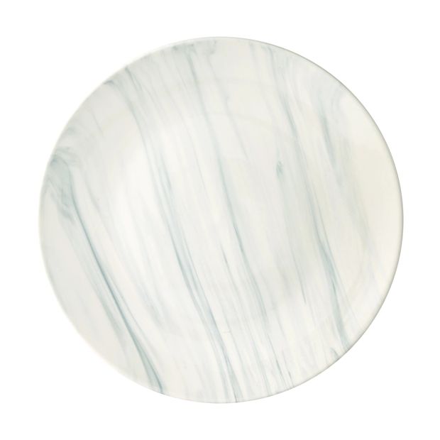 Grey Marble Look Dinner Plate - Anko