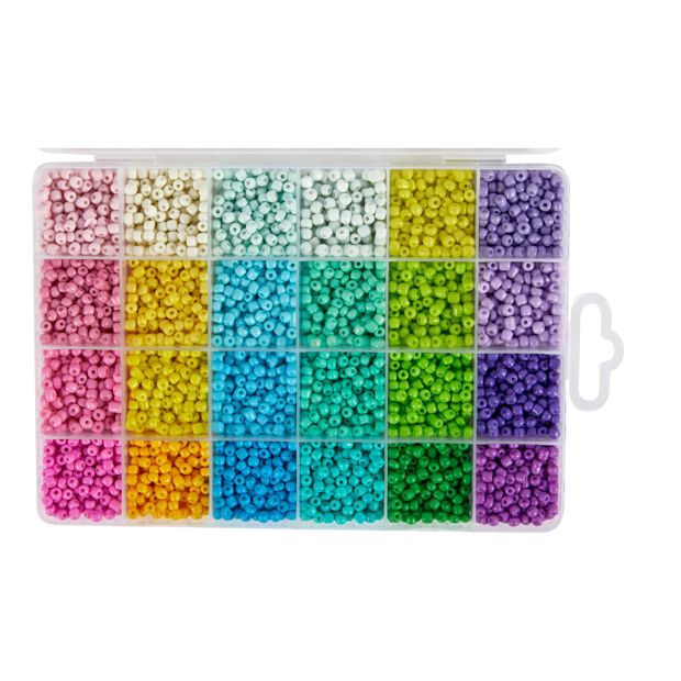 Seed Beads, Rainbow - Anko