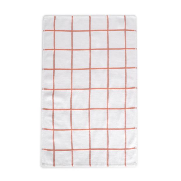 4 Pack Sunset Linear Terry Tea Towels - Anko