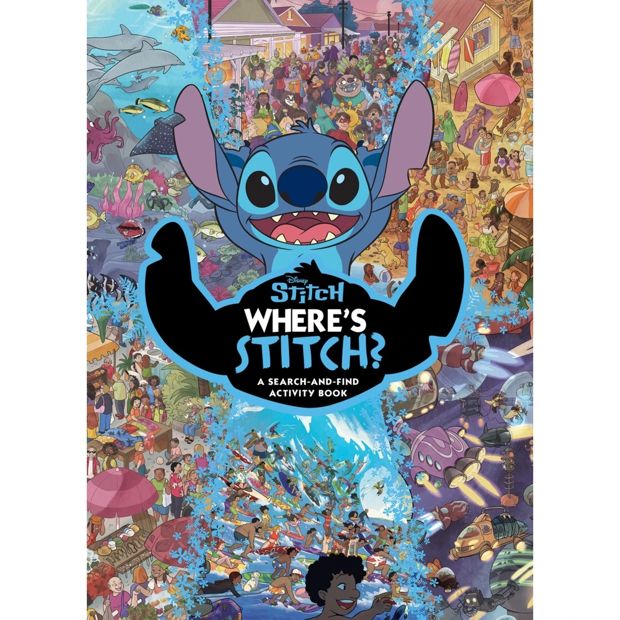 Disney Stitch: Where's Stitch? A Search-and-Find Activity Book