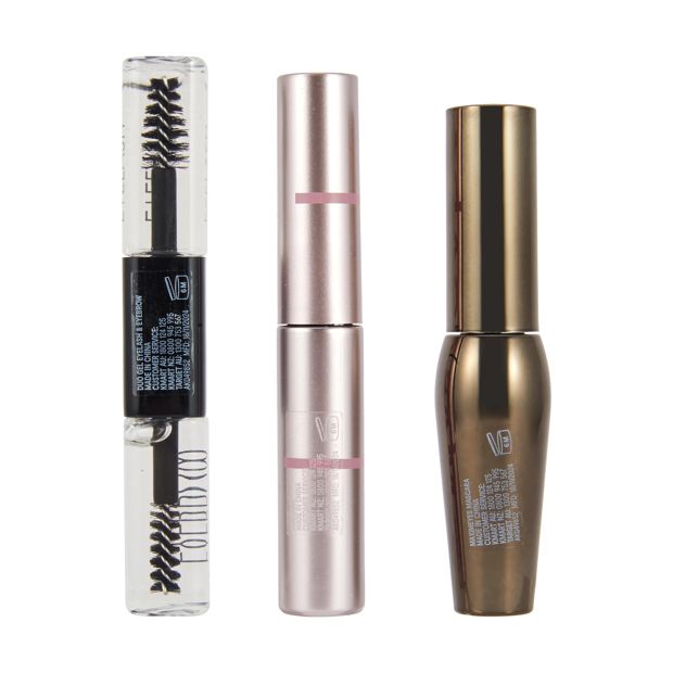 Mini Lashes Mascara Trio, Black - OXX Cosmetics
