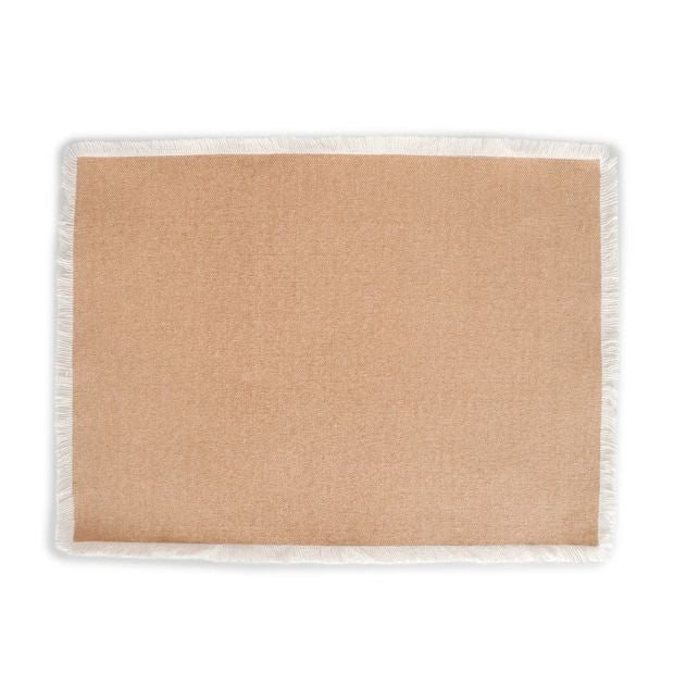 Beige Fringe Placemat - Anko