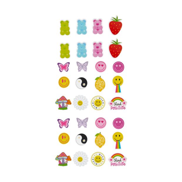 36 Piece Stickers, Happy - Anko