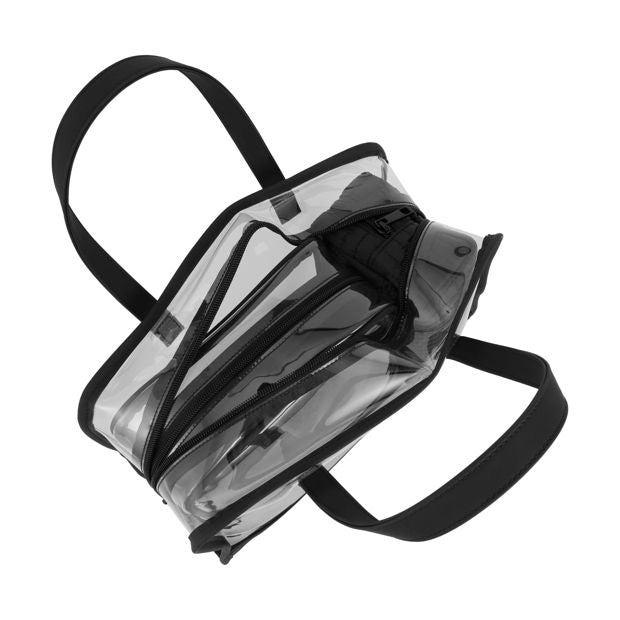 3 Piece Makeup Bag, Black - OXX Cosmetics