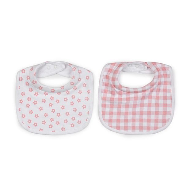 2 Pack Dribble Bibs, Daisy - Anko