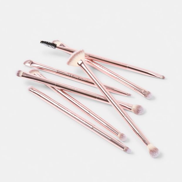 7 Piece Dual Ended Eye Brush Set - OXX Cosmetics