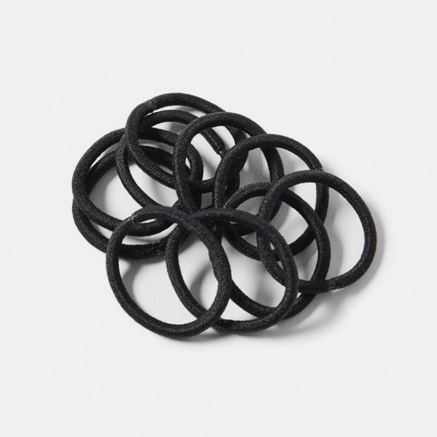 46 Pack Hair Assorted Accessories, Black - OXX Haircare