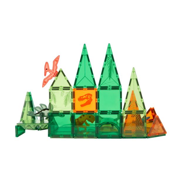 Magnetics: 48 Piece Magnetic Dinosaur Playset - Anko